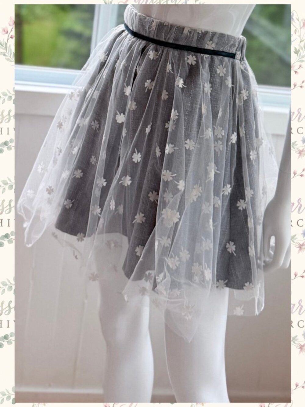 Secret Honey | 2017 Popteen Clover Tulle Princess Skirt | Size XXS